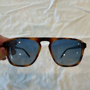 WAP Tortoiseshell Sunglasses with Blue Tint